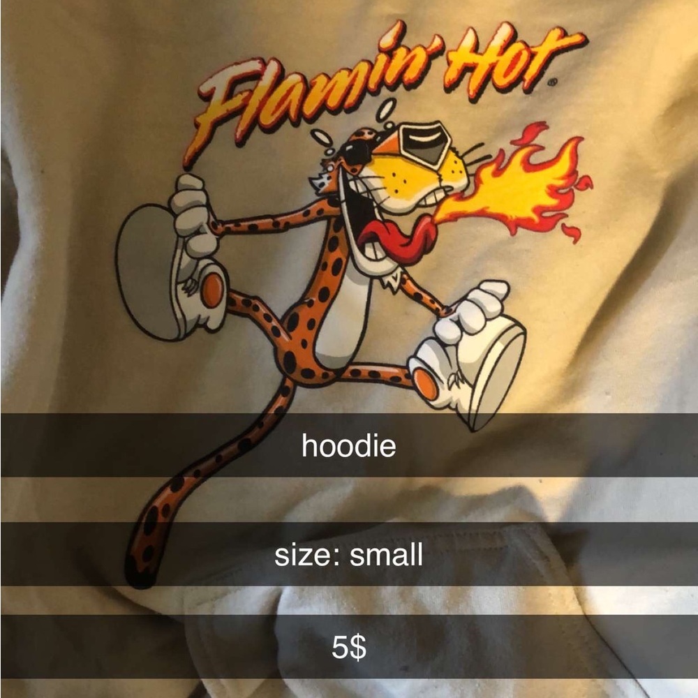 Flamin' Hot Graphic Hoodie
